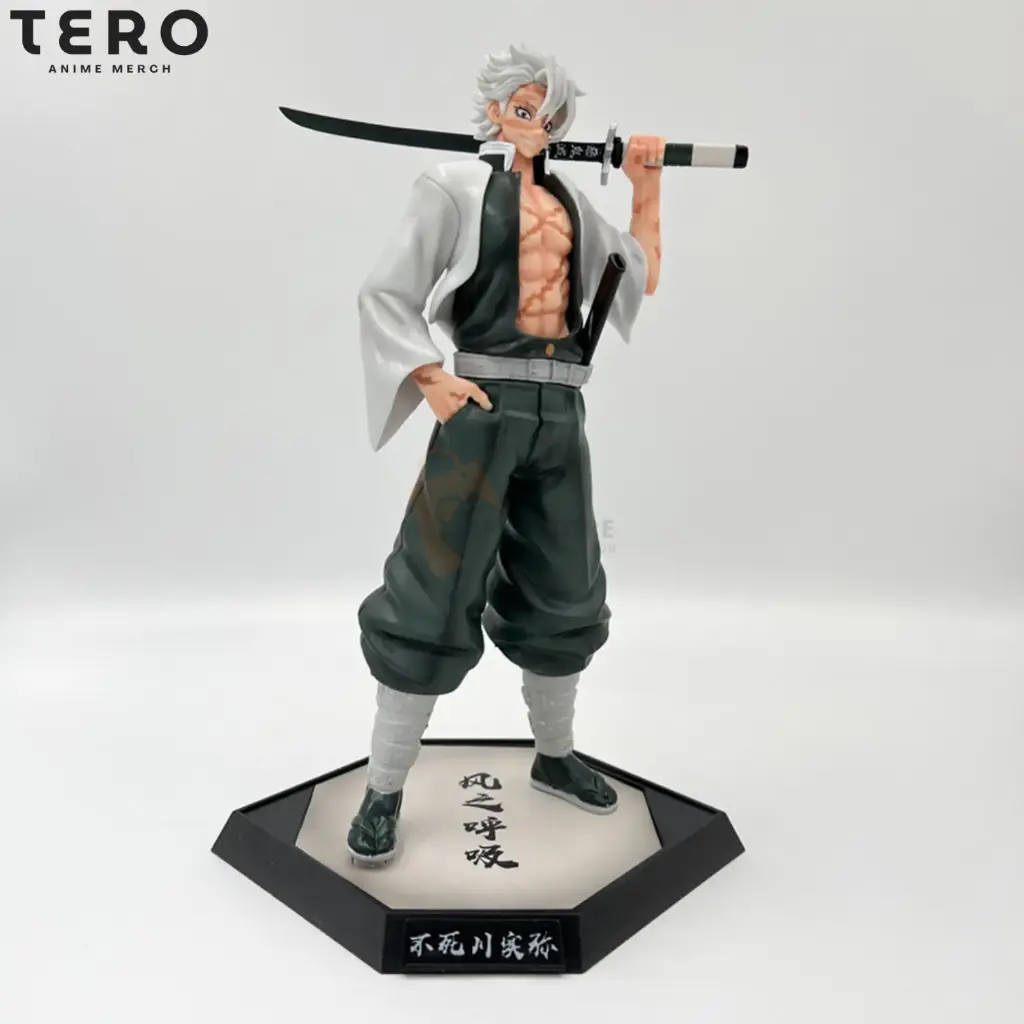 Demon Slayer Sanemi Shinazugawa Action Figure 30cm