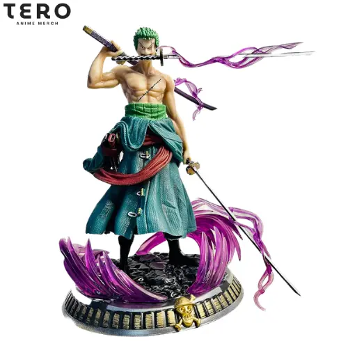 Roronoa Zoro Standing 24cm Action Figure (Double Head)