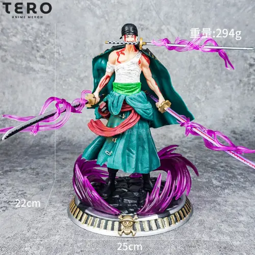 Zoro Three Sword Action Figure 21cm (Blister Packing)