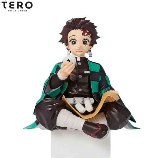 Demon Slayer Tanjiro Kamado Sitting Action Figure  11cm