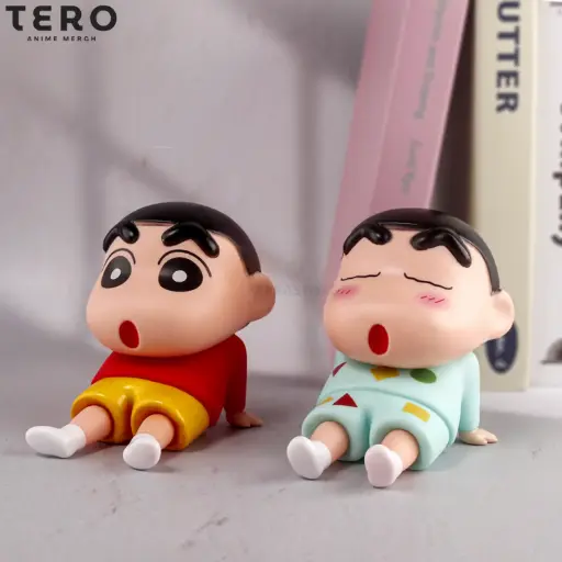 Shinchan Mobile Holder Set of 2  (10cm Height)