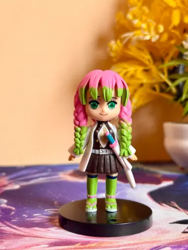 Mitsuri Kanroji Chibi Action Figure - 8.5CM Demon Slayer