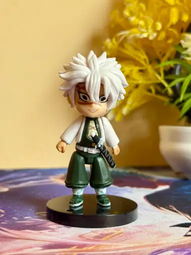 Sanemi Shinazugawa Chibi Action Figure - 8.5CM Demon Slayer