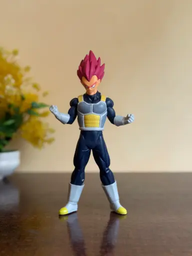 Vegeta Super Saiyan God Form Standing Figure 18CM - Dragon Ball Super