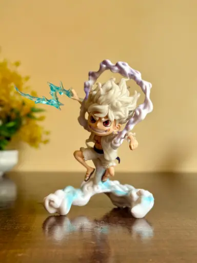 Luffy Gear 5 Action Figure With Cloud Base 17CM - One Piece