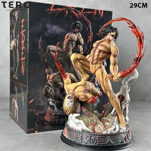 Attack On Titans Eren Angry 29cm Figure