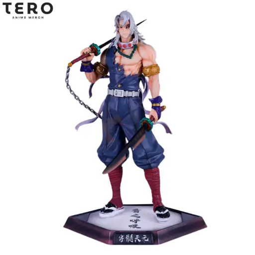 Demon Slayer Hashira Tengen Uzui  Action Figure 30cm