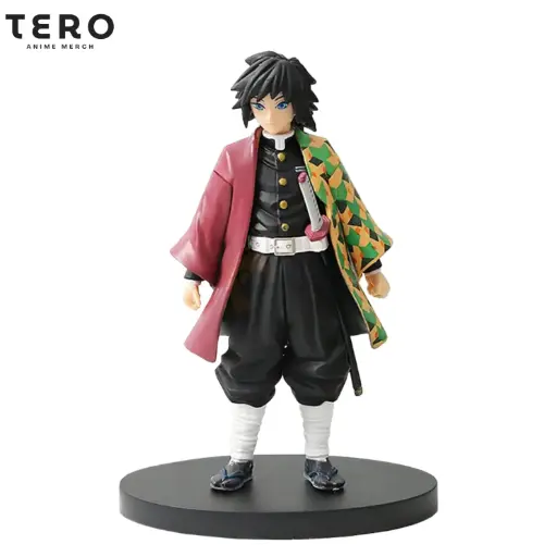 Demon Slayer Giyu Tomioka Standing Action Figure  15cm