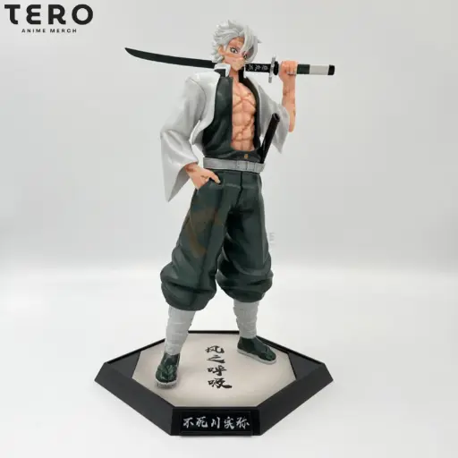 Demon Slayer Sanemi Shinazugawa Action Figure 30cm