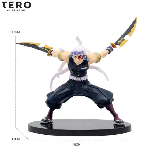 Demon Slayer Tengen Uzui Hashira 17cm Action Figure