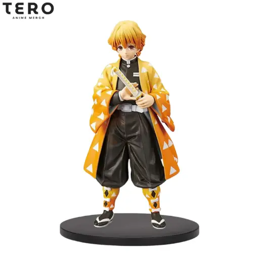 Demon Slayer Zenitsu Standing Action Figure 15cm