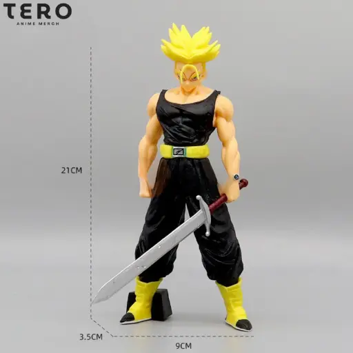 Dragon Ball Z Trunks Standing 21cm Action Figure